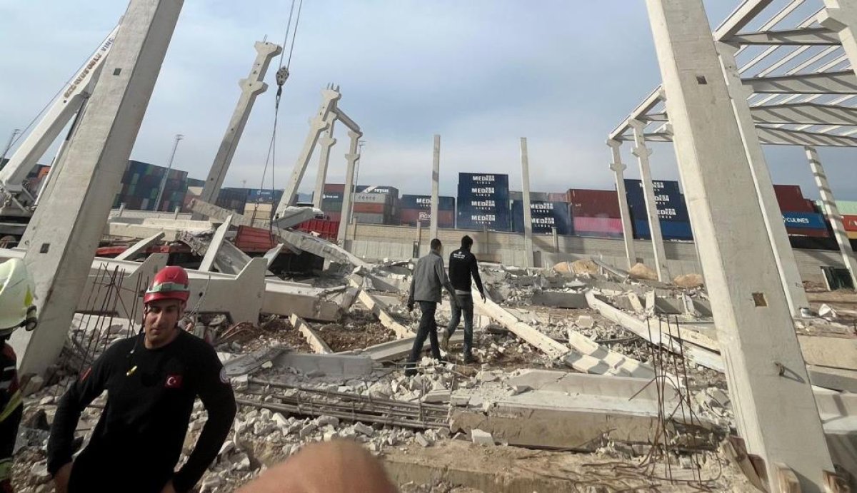 İnşaat Sahasında Çökme!