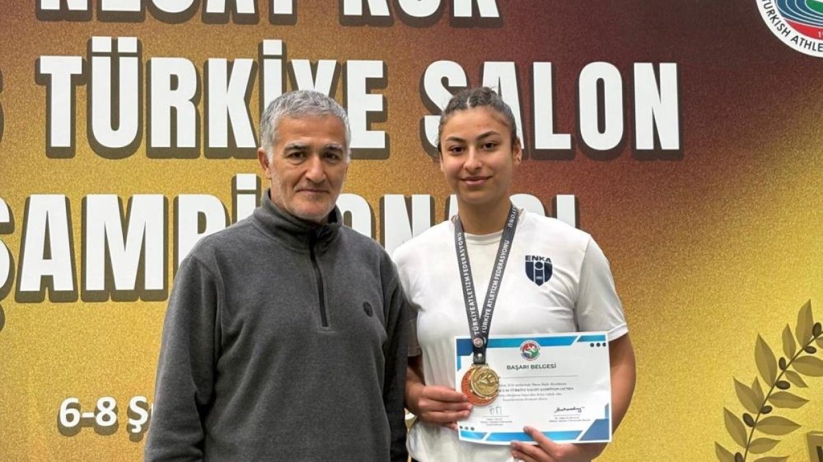 Gülle Atmada Türkiye Şampiyonu 