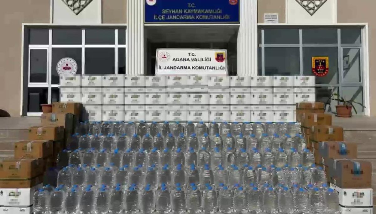 Kaçak Alkol Operasyonu: Adana’da 1 Kişi Tutuklandı