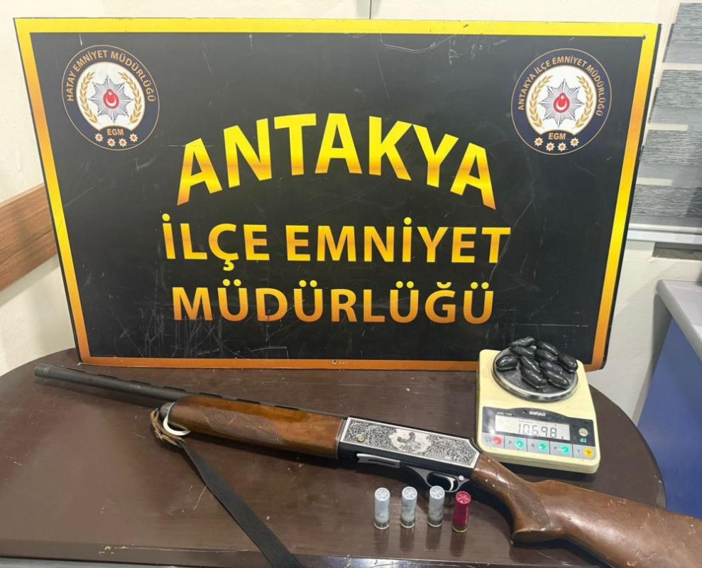 Antakya’da Zehir Tacirine Tutuklama