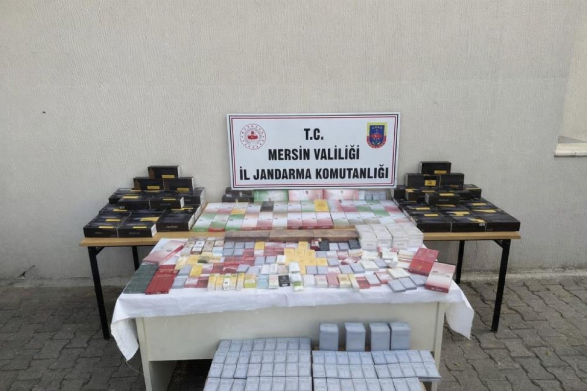 Mersin’de Kaçak Sigara Operasyonu: 1 Şüpheli Yakalandı