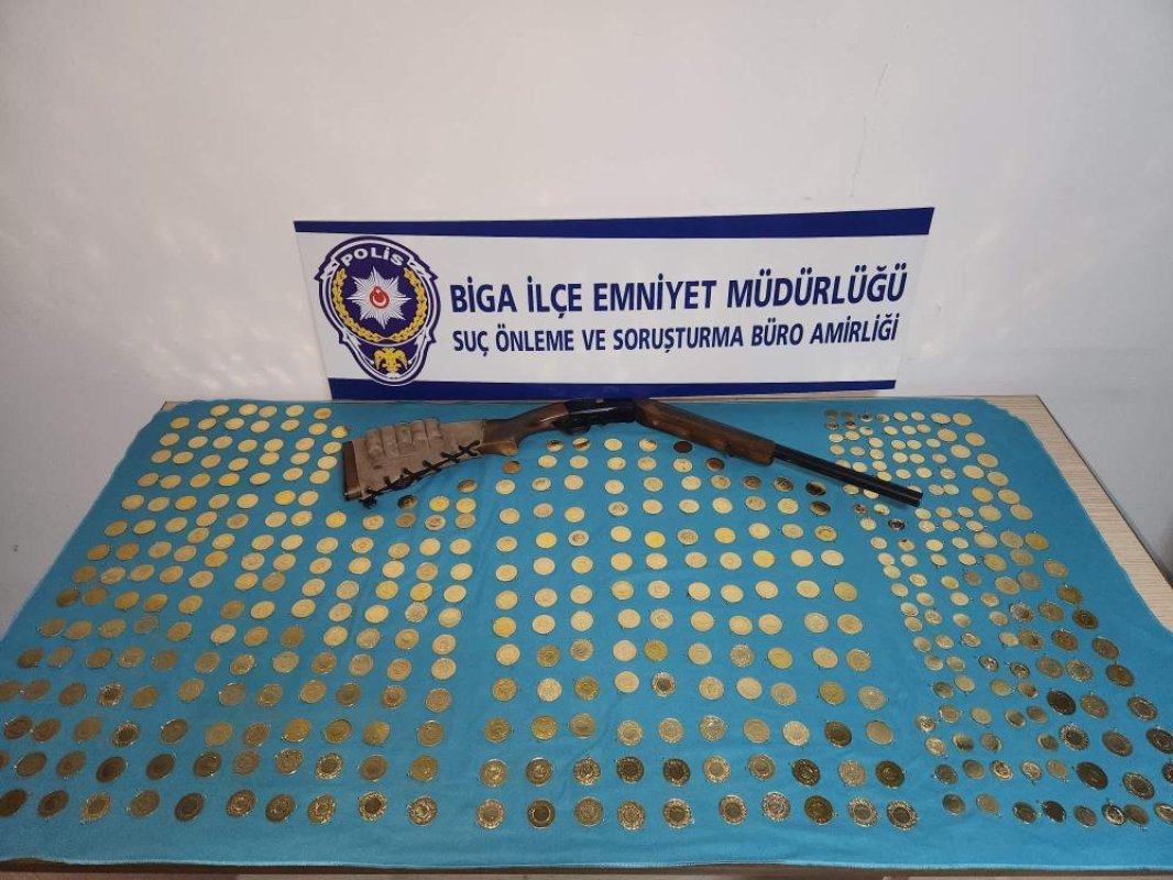 Biga'da Sahte Altın Operasyonu