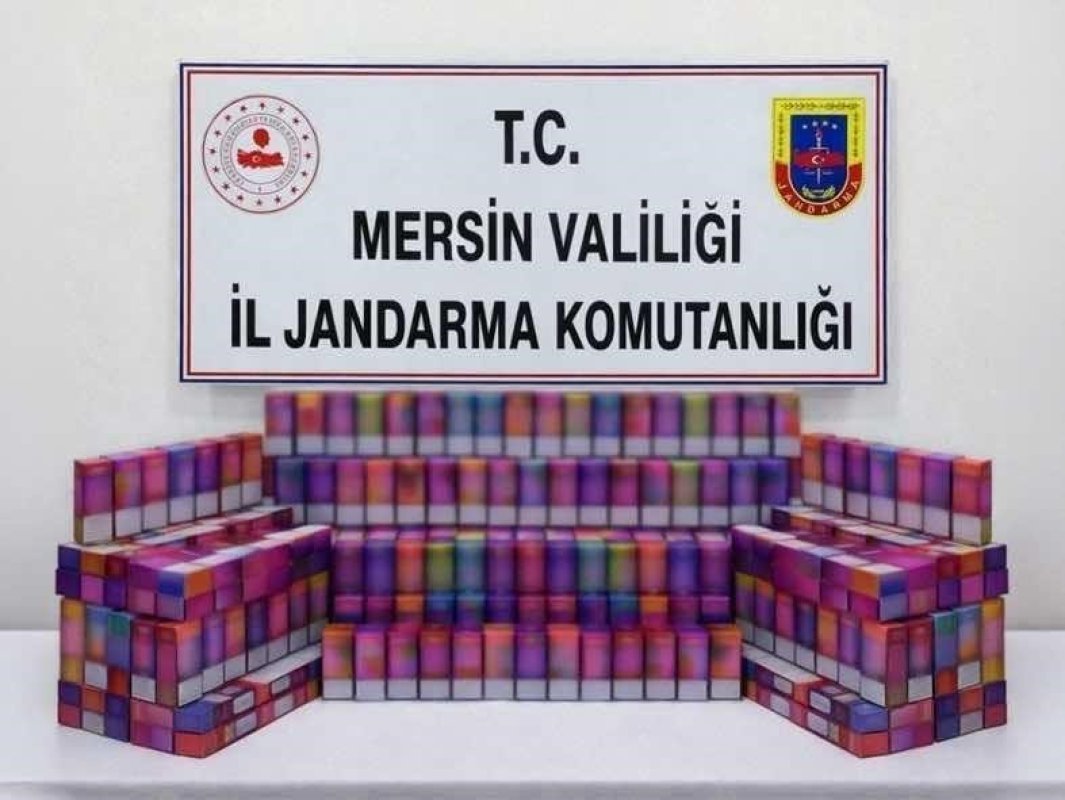 MERSİN'DE 650 GÜMRÜK KAÇAĞI ELEKTRONİK SİGARA ELE GEÇİRİLDİ