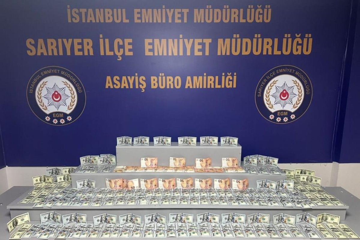 Sarıyer'de Bir AVM'de 1 Milyon TL'lik Sahte Dolar Bozdurmaya Çalışan Şahıs Yakalandı