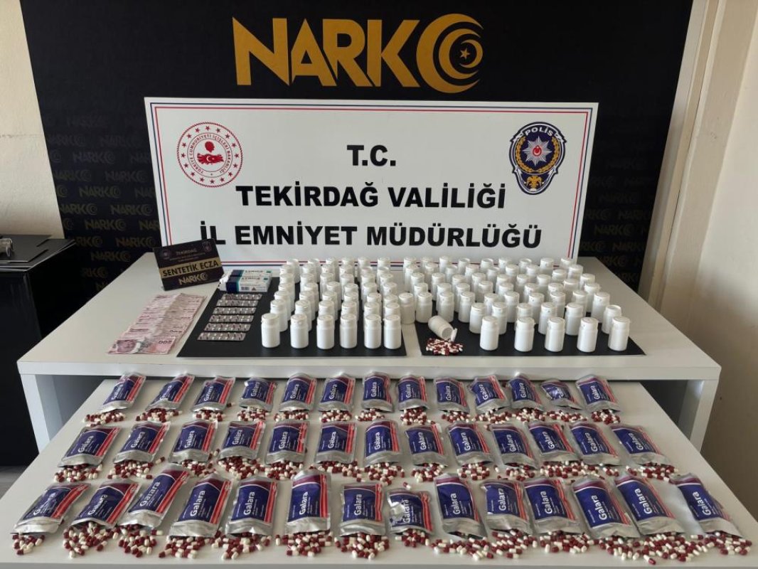 Tekirdağ'da Zehir Tacirlerine Operasyon: 3 Tutuklama