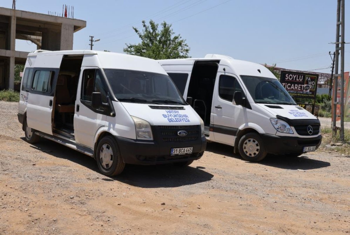 Hassa’da 25 Mahalle Toplu Ulaşıma Kavuştu