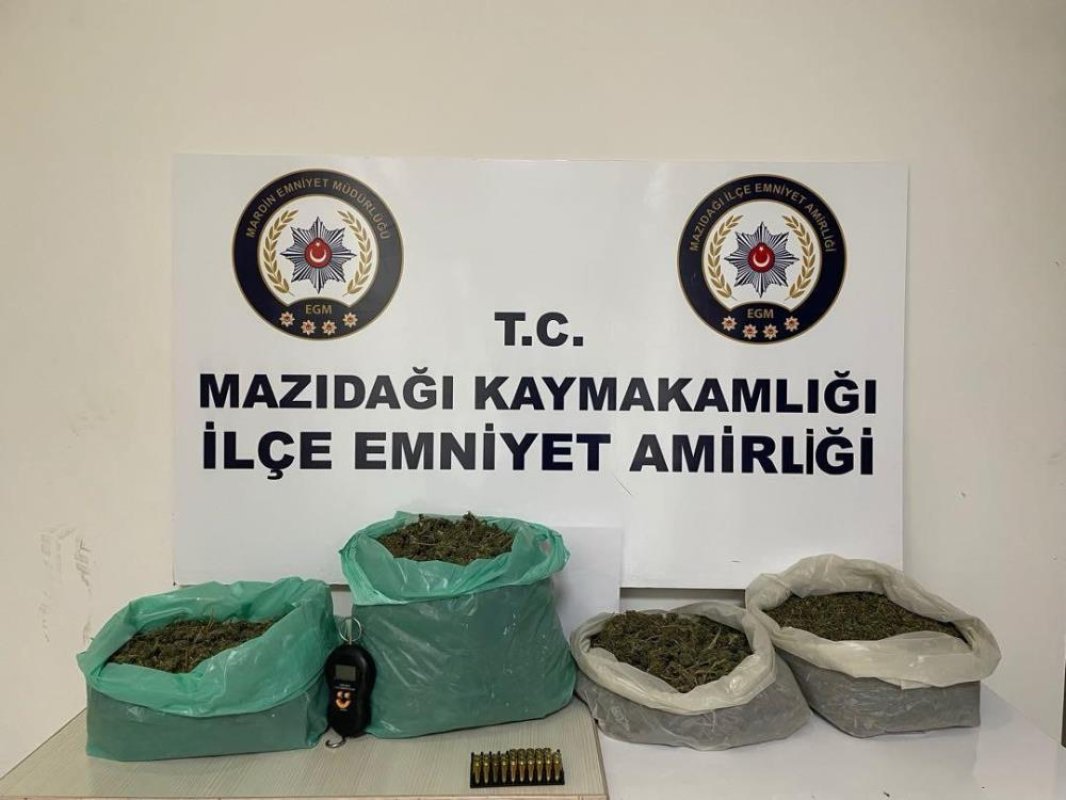 Mardin’de 4 kilo 636 gram uyuşturucu ele geçirildi: 2 gözaltı