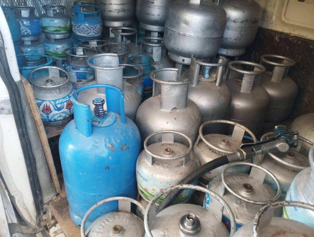 Şanlıurfa'da Jandarma Denetiminde Usulsüz Tüp Dolumu Ortaya Çıkarıldı