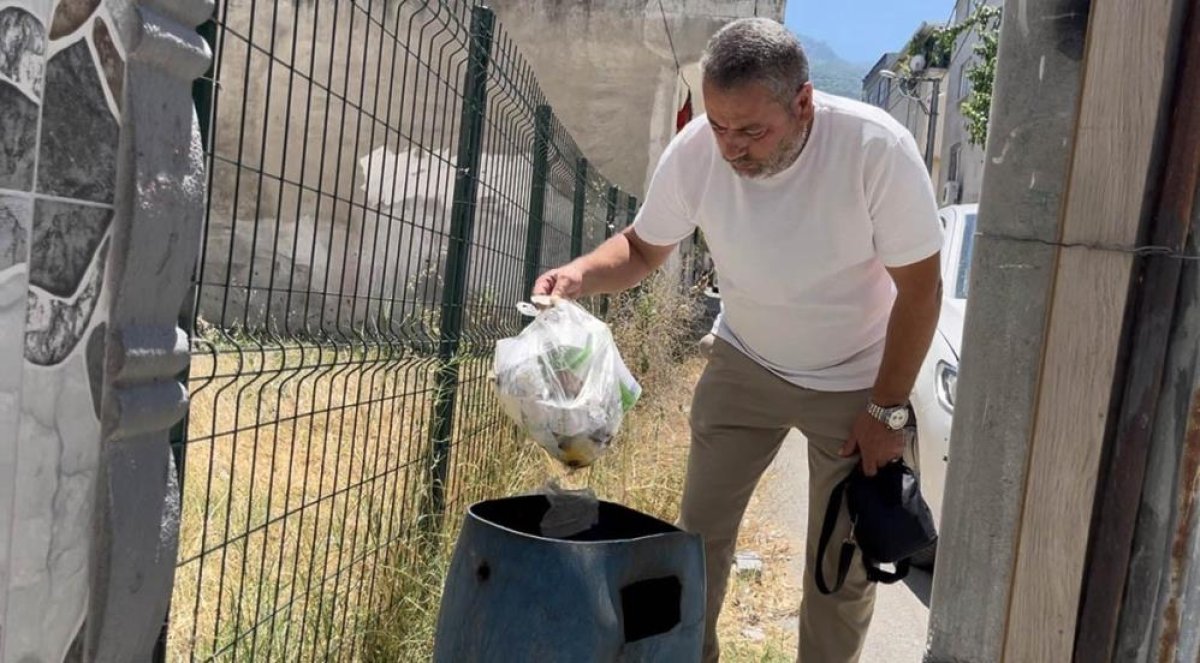 Bursa'da ev almak için biriktirdiği 1 kilo altın çöpe atıldı, ilçe seferber oldu