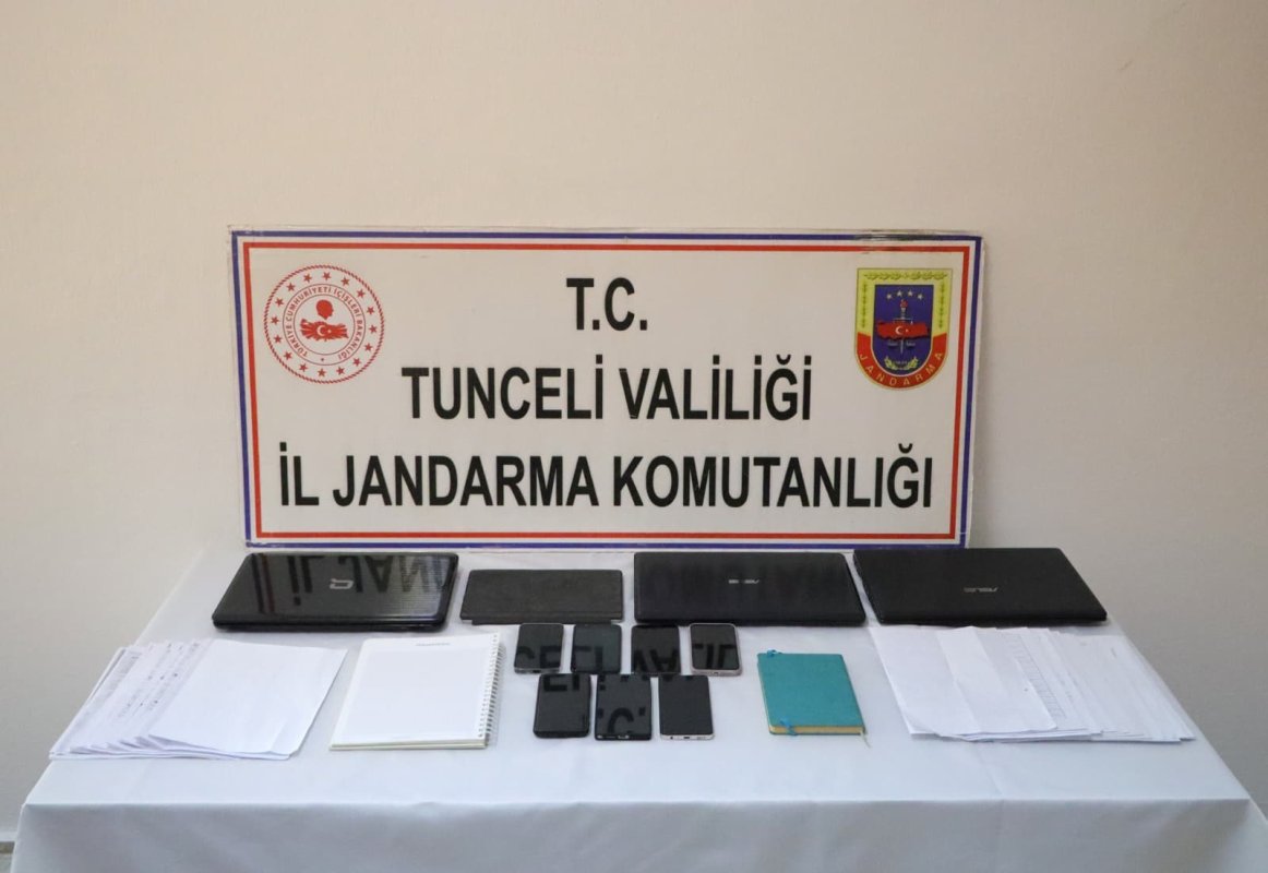 Tunceli merkezli organize suç örgütü operasyonunda 3 tutuklama