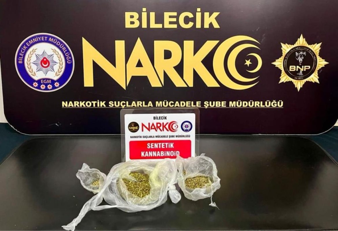 Bilecik'te uyuşturucu operasyonu: 2 şüpheli yakalandı
