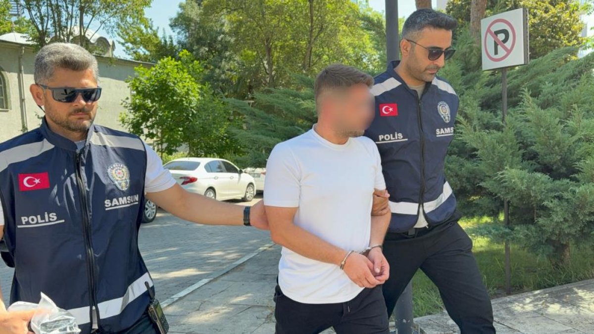 Eşine silah fotoğrafı gönderen koca gözaltına alındı