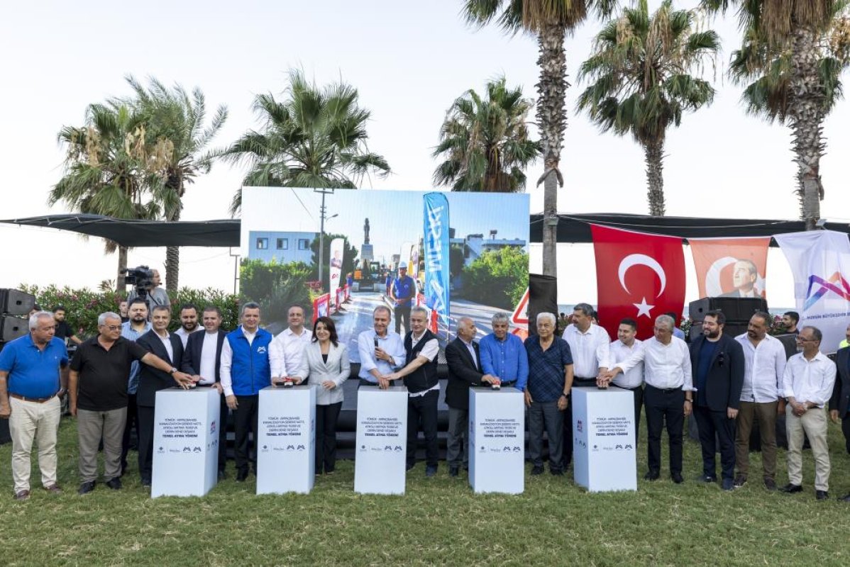 MESKİ'nin 1,17 milyar liralık dev altyapı yatırımının temeli atıldıMESKİ'nin 1,17 milyar liralık dev altyapı yatırımının temeli atıldı