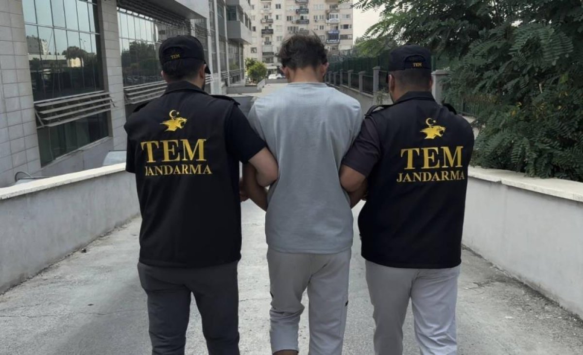 Mersin’de terör operasyonunda yakalanan şüpheli tutuklandı
