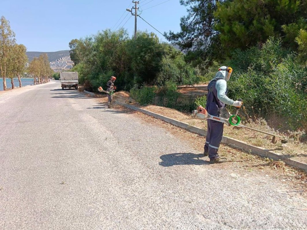 Didim Belediyesi ilçe genelinde çalışmalarını sürdürüyor