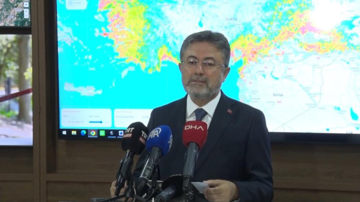 Tarım ve Orman Bakanı İbrahim Yumaklı: 