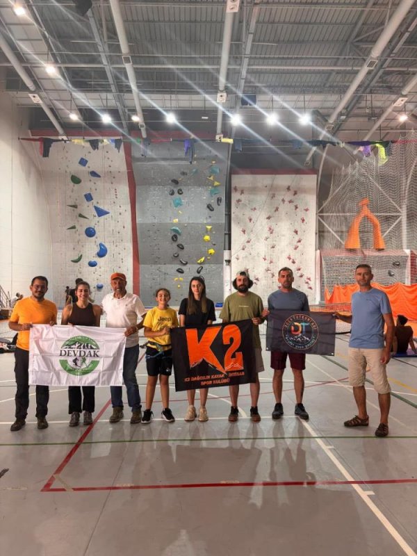 Kayserili 29 sporcu spor tırmanışta ileri seviye eğitim hakkı kazandı