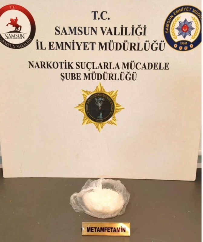 Samsun'da uyuşturucu operasyonu