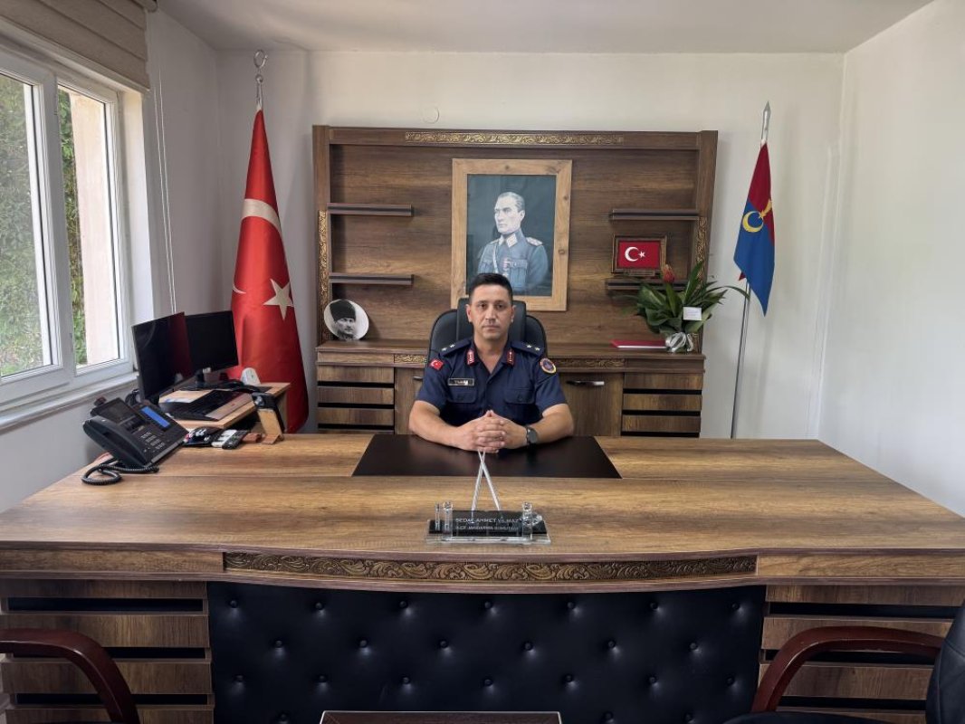 Bozyazı'nın yeni İlçe Jandarma Komutanı göreve başladı