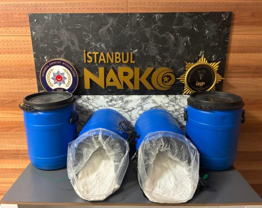 Kağıthane’de uyuşturucu operasyonu: 104 kilo pregabalin ele geçirildi