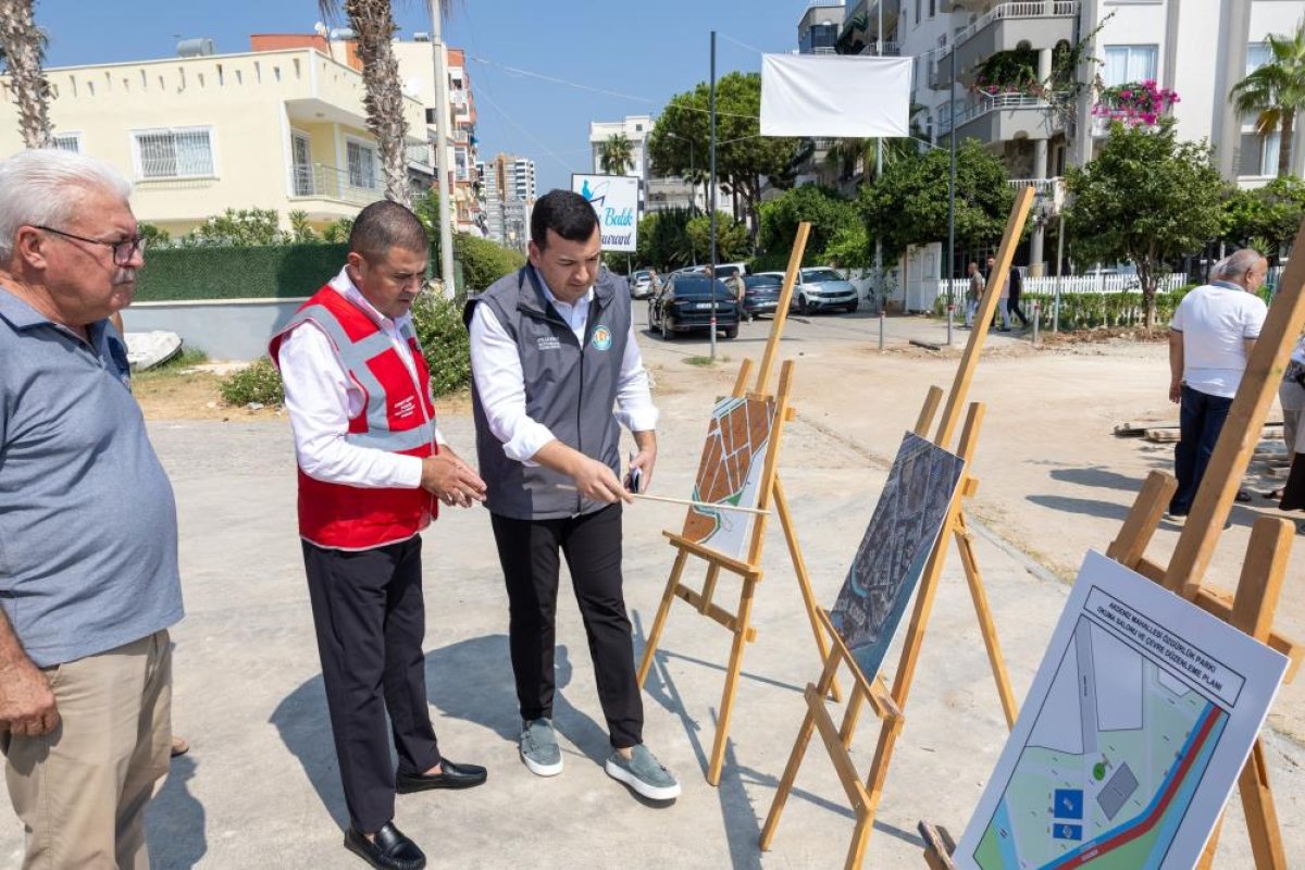 Mezitli’de sahil halk için yeniden düzenleniyor