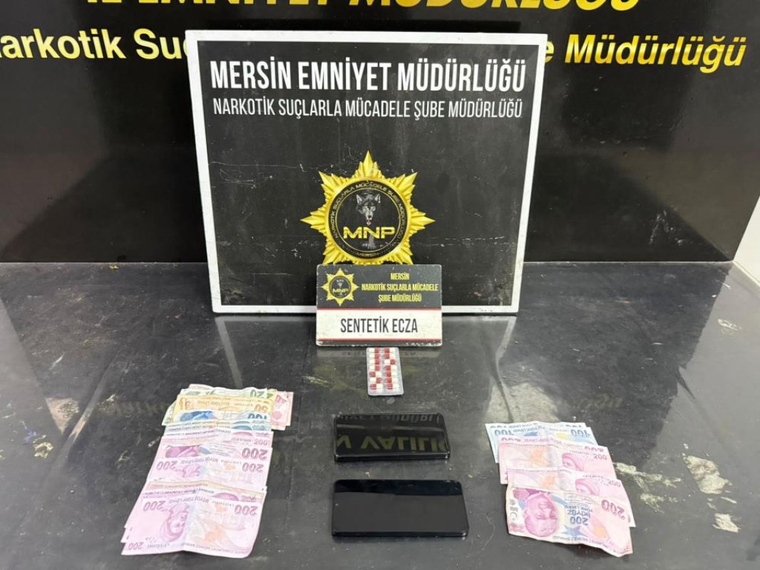 Mersin’de uyuşturucu operasyonları: 3 şüpheli tutuklandı