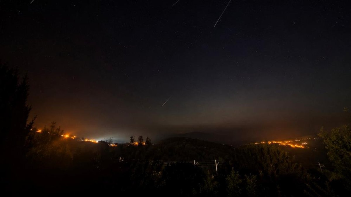 Mersinliler Perseid Meteor Yağmurunu Darısekisi’nde izledi