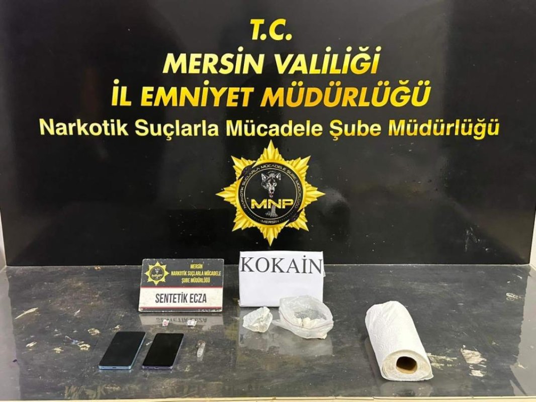 Mersin’de uyuşturucu operasyonu: 5 şüpheli tutuklandı