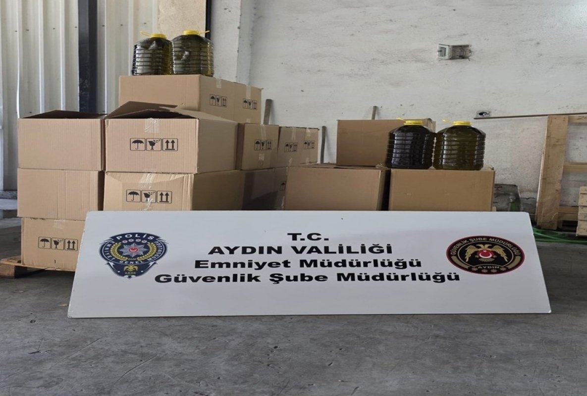 Aydın'da 2 milyon liralık tağşiş ürün operasyonu