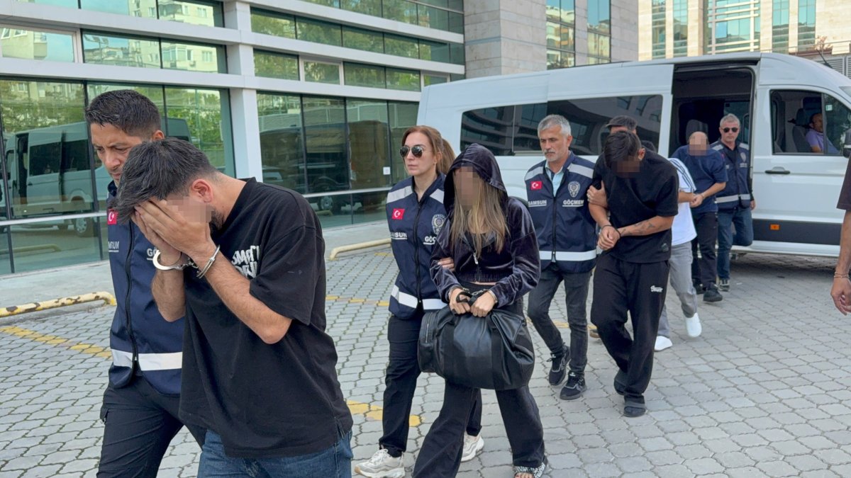 Samsun’da fuhuş operasyonunda 4 kişi tutuklandı