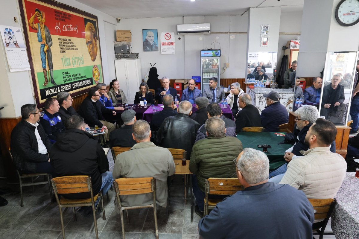 Nazilli Belediye Başkanı Tetik, 2026'nın ilk 8 ayında 13 bin 480 vatandaşı dinledi