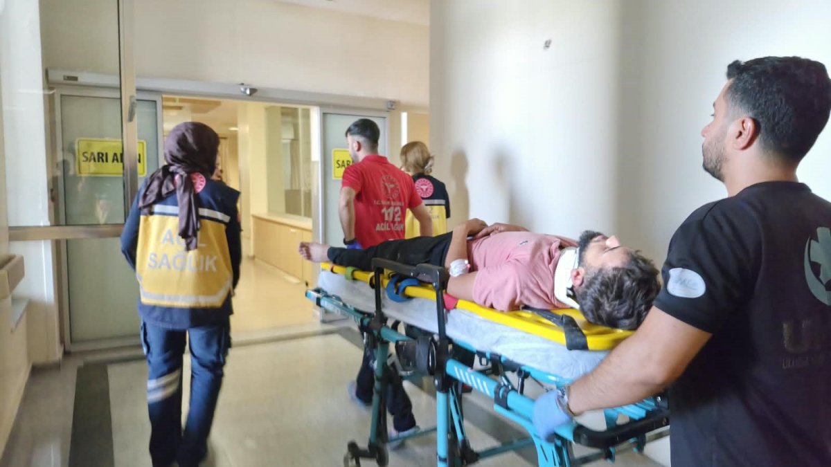 Adıyaman'da iki otomobil çarpıştı: 1 yaralı