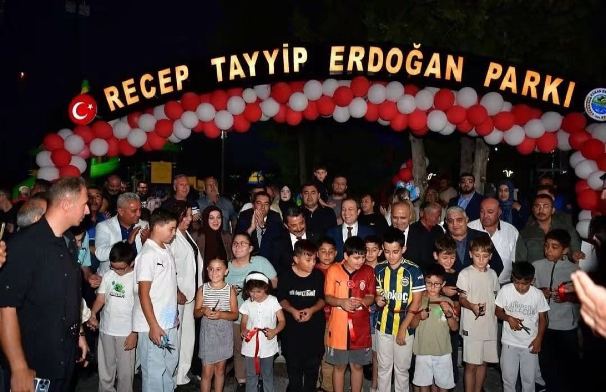 Kaman'da Recep Tayyip Erdoğan Parkı hizmete açıldı