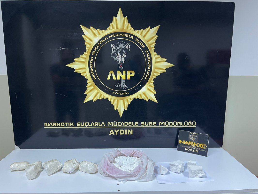 Aydın’da uyuşturucu operasyonu: 2 kilo 889 gram kokain ele geçirildi