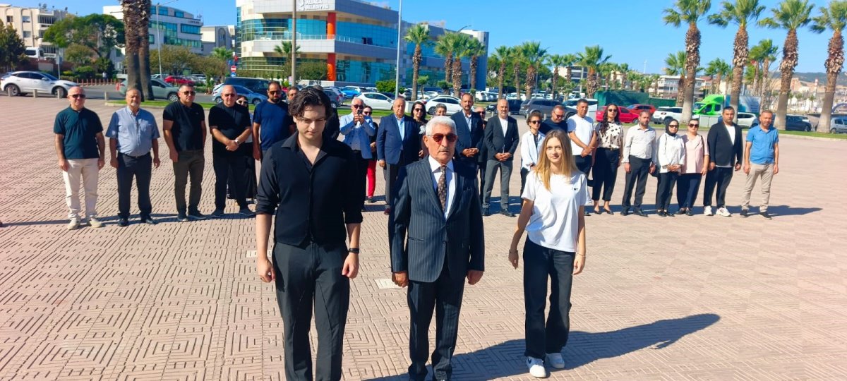 Aliağa'da Sivas Kongresi'nin 107. yıl dönümü dolayısıyla anma töreni