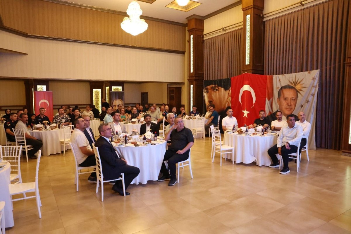 Mersin Akdeniz’de zabıta teşkilatının kuruluş yıl dönümü kutlandı