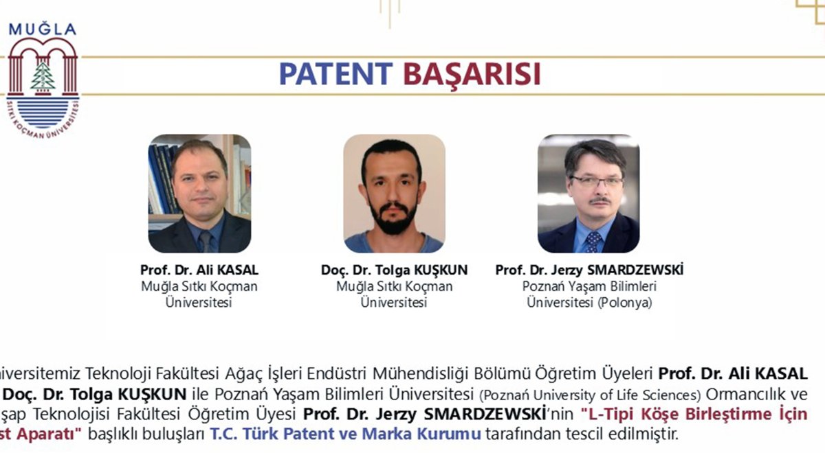 MSKÜ’den mobilya sektörüne 2 yenilikçi buluş