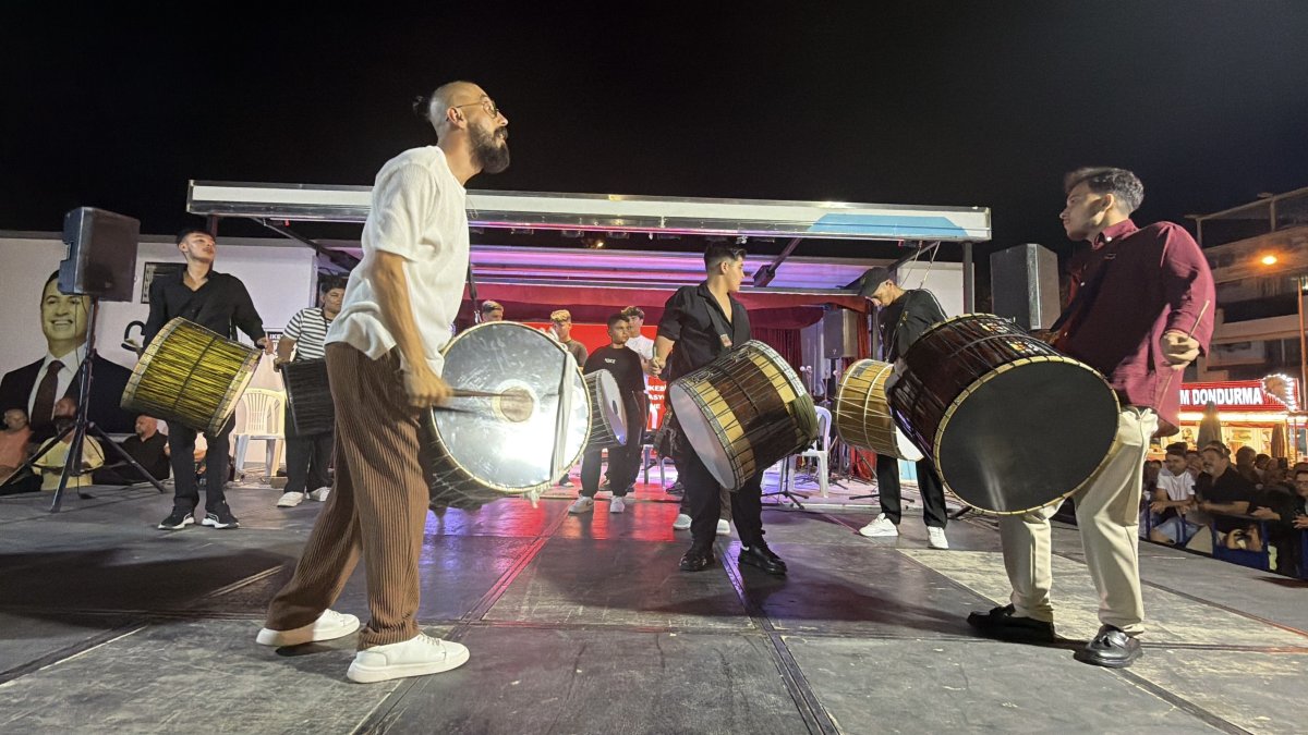 İlk kez düzenlenen Asma Davul Festivali büyük ilgi gördü