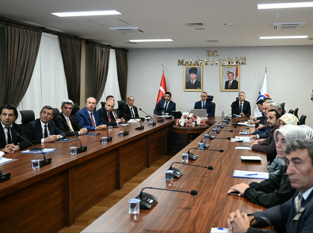 Malatya'da üniversite ve yurt güvenliği toplantısı