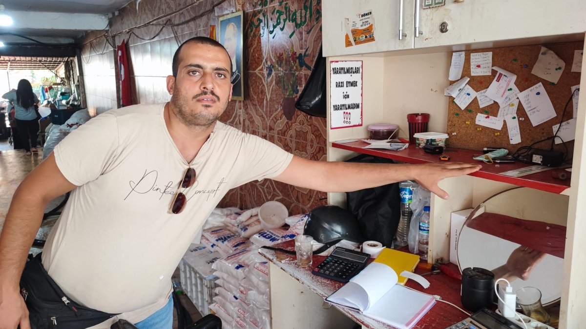 Adana'da saniyeler içinde telefon hırsızlığı