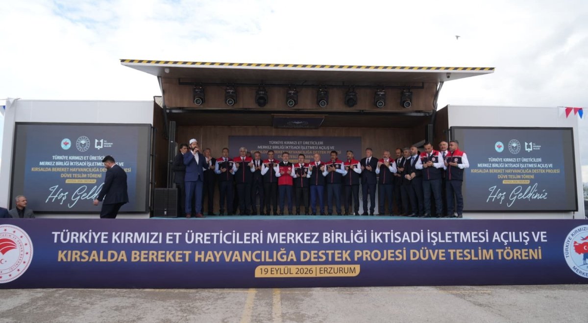 Bakan Yumaklı Erzurum’da açıkladı: "Artık hayvan aşısı ve kimliklendirme ücreti alınmayacak"