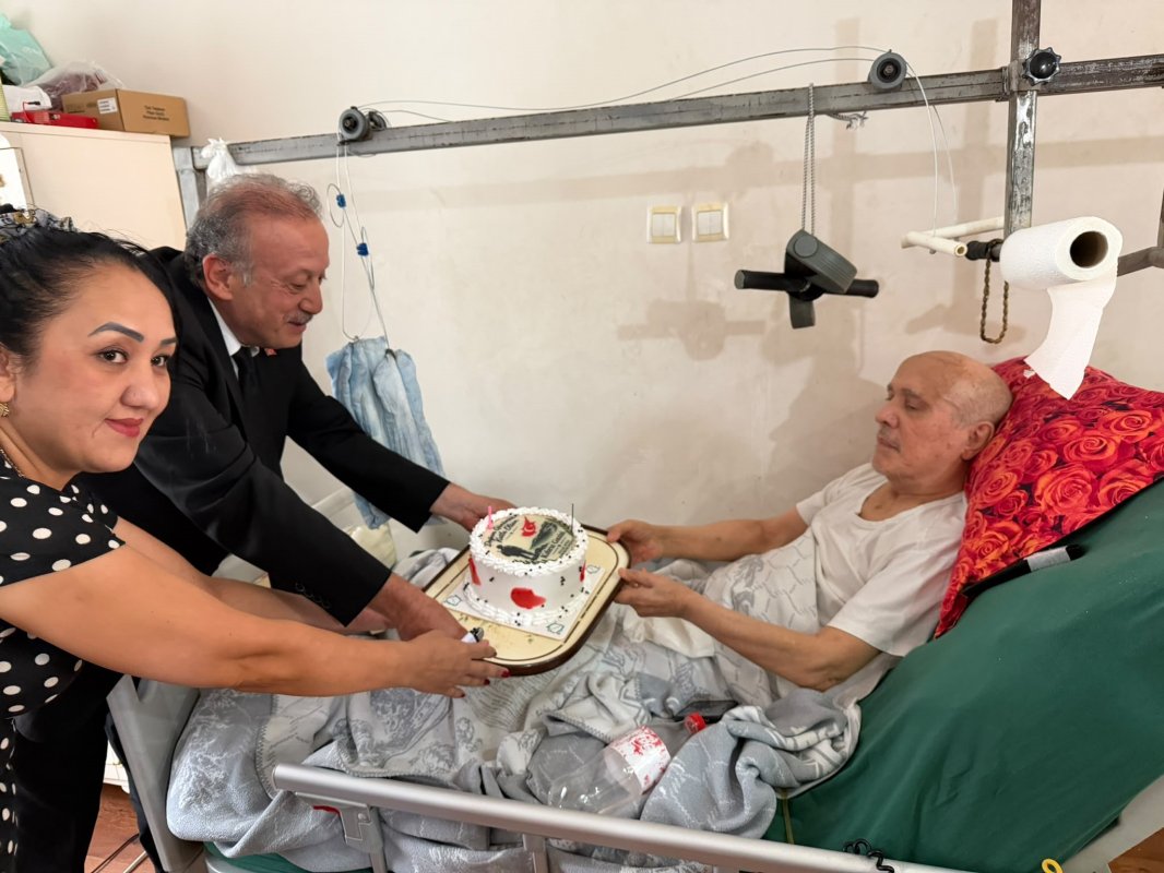 Kıbrıs Gazisinden Kaymakam Demir’i duygulandıran mesaj; "Vatan millet sağ olsun"