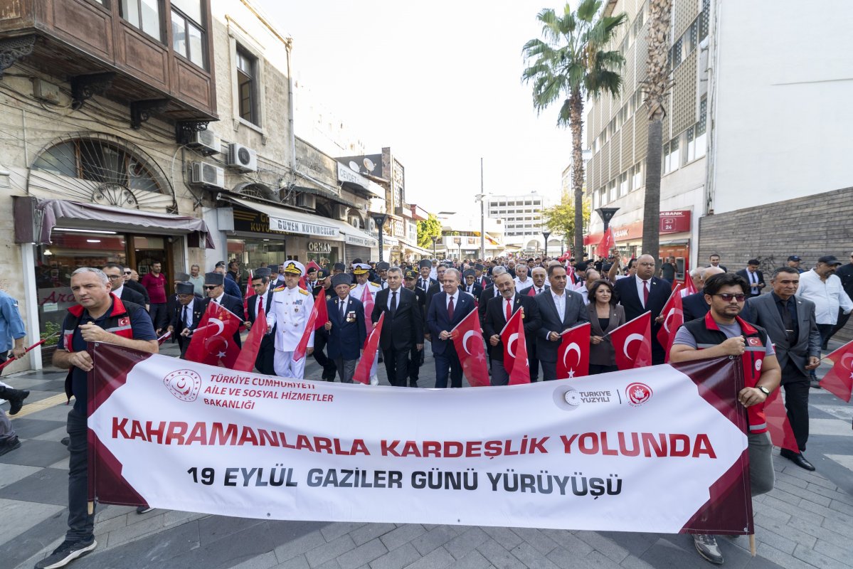 Mersin’de Gaziler Günü tören ve etkinliklerle anıldı