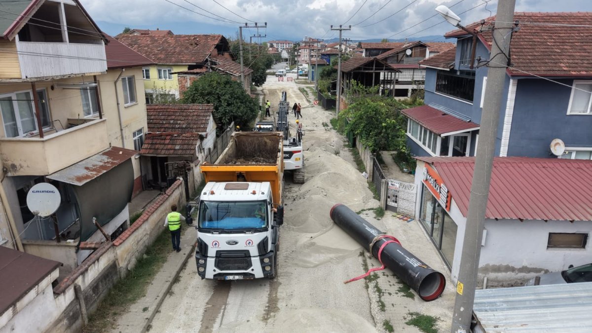 Yer altına 41 kilometrelik hat döşendi
