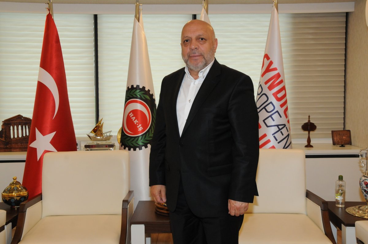 HAK-İŞ Başkanı Arslan: "21 Eylül Dünya Barış Günü'nün savaşların sona erdiği barışçıl bir dünyanın inşasına vesile olmasını diliyoruz"