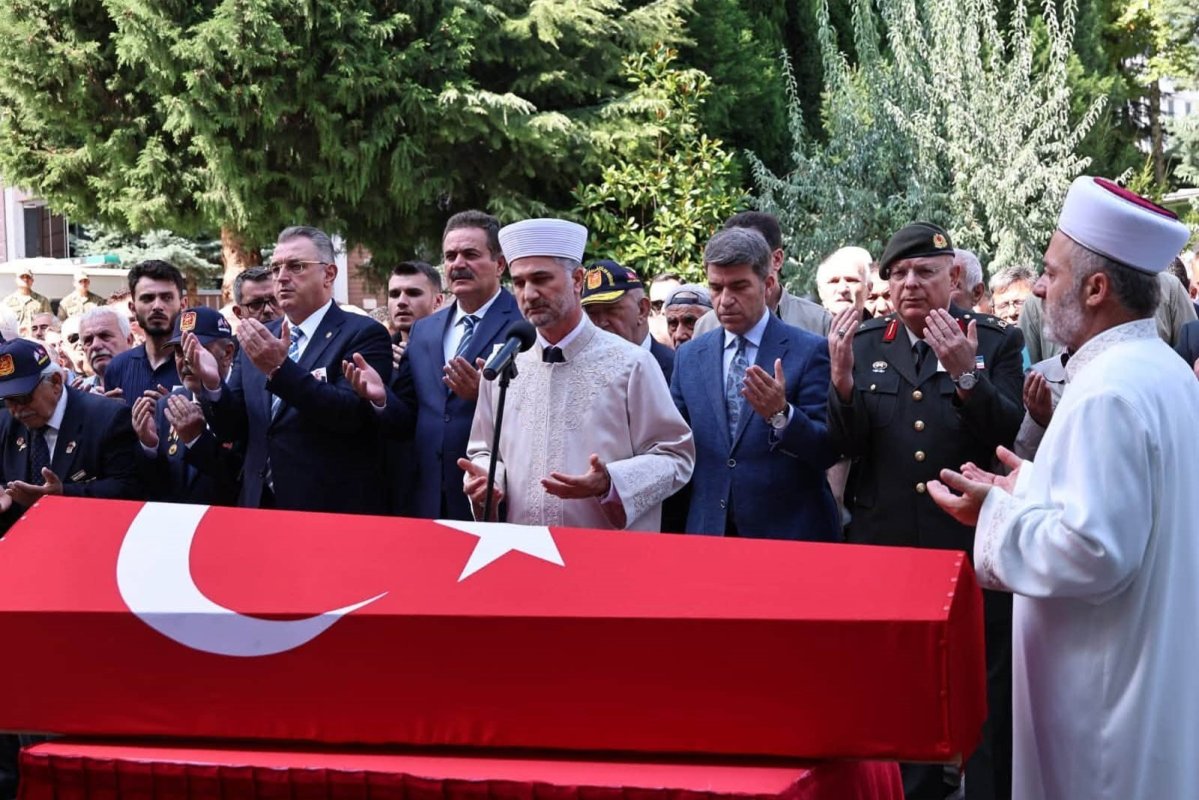 Kıbrıs gazisine son görev