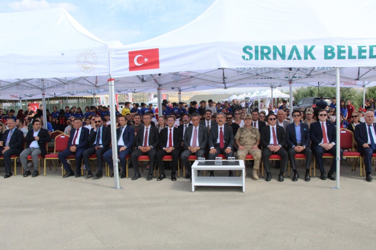 Şırnak'ta 5 ülkenin katılımı ile Uluslararası Cudi Cup Tenis Turnuvası başladı