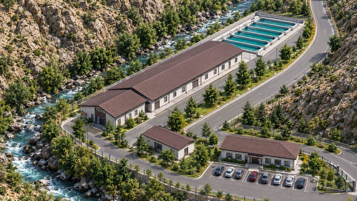 Bahçesaray’a yılda 300 milyon yumurta ve 100 milyon yavru üretecek tesis