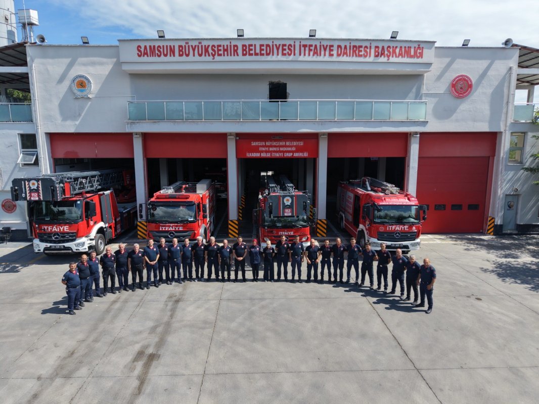 Samsun İtfaiyesi 9 ayda 8 bin 157 olaya müdahale etti