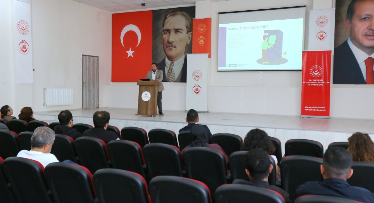 Eskişehir'de 'Kumar Bağımlılığı' ile ilgili eğitim verildi